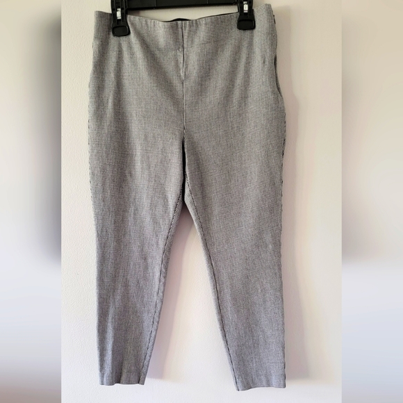 LOFT Pants - Loft Petite High Waist Dress Pants Size 12P Black and White